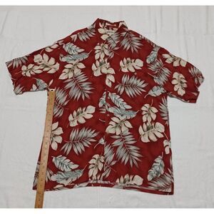 Campia Hawaiian Tropical Short Sleeve Button‎ Down Shirt For Men. Size: L